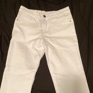 Regular White Jeans